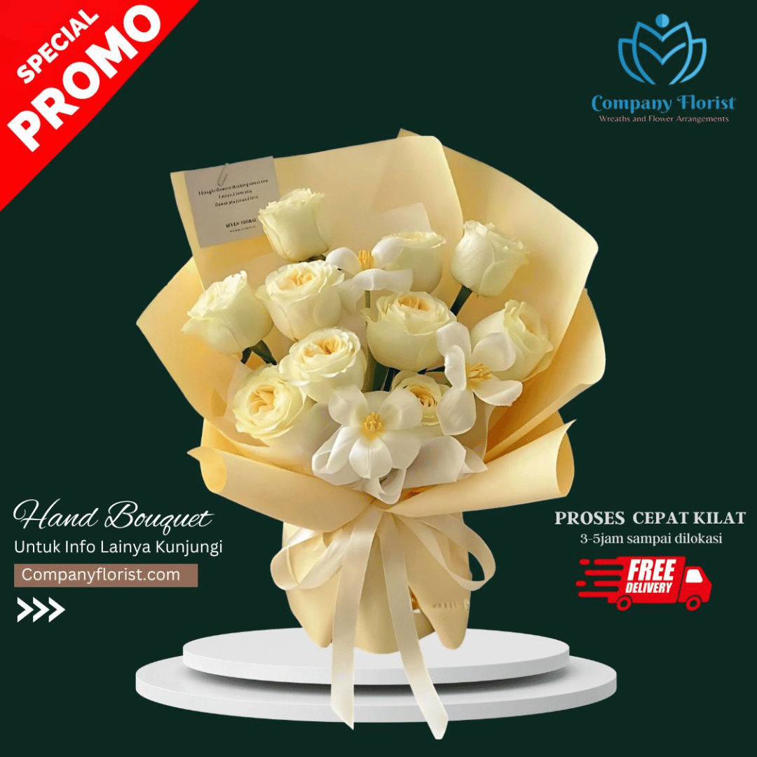 Hand Bouquet Ulang Tahun Cantik dan Fresh
